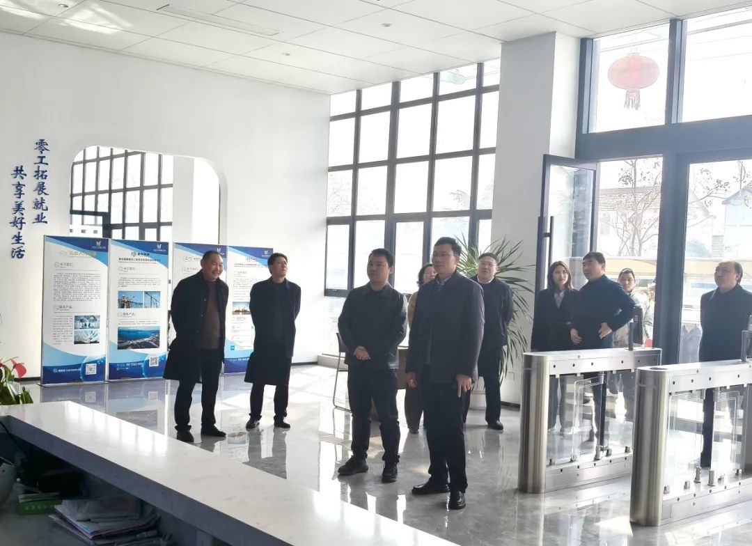 【园区动态】市人大领导一行莅临兴化人力园考察指导